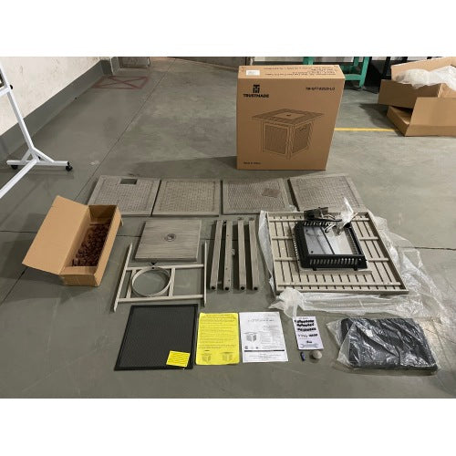 Upland 28â€?Slat Top Gas Fire Pit